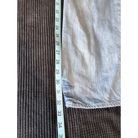 BKE Buckle Derek Denim Jeans Straight Leg Light Wash Size 33L Logo‎ Low Rise - Picture 7 of 7